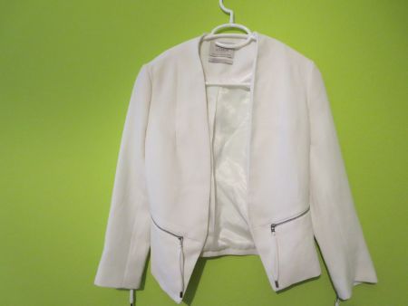 Weisse Damen Frühlings/Sommer -Jacke/Gr. S