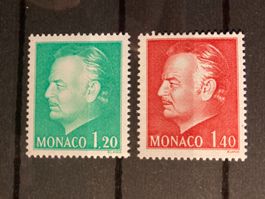 Monaco 1980 Satz Fürst Rainier III postfrisch