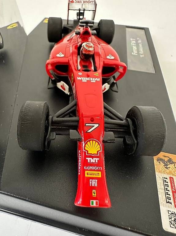 Carrera Modellini d'auto: Vintage Carrera Evolution Ferrari Räikkönen No.7 Modellauto – Usato da Obernau venduto da Arche_Noah_Brocki 5