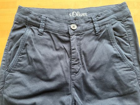 Chino Stoffhose von s‘Oliver marine 176 slim