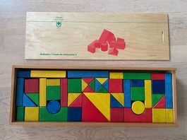 Holzklötze Baukasten