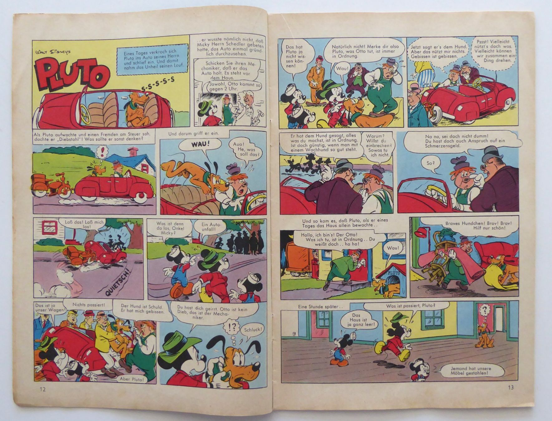 Fumetti: WD Micky Maus Heft Nr. 2 vom Januar 1957 – Usato da Aesch BL venduto da Kauri1 2