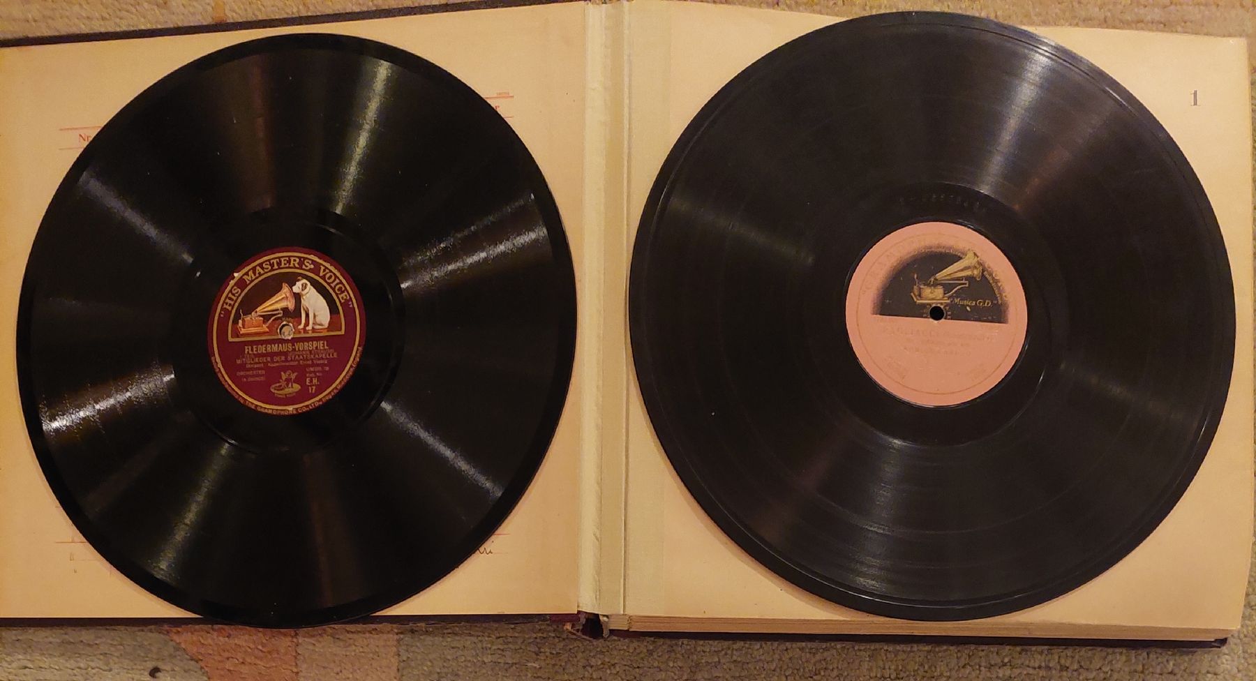 Schallplatten: 12x 78er Schellackplatten mit Opernhaftem und Beschwingtem – Gebraucht aus Zürich von Cortin