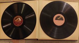 12x 78er Schellackplatten mit Opernhaftem und Beschwingtem
