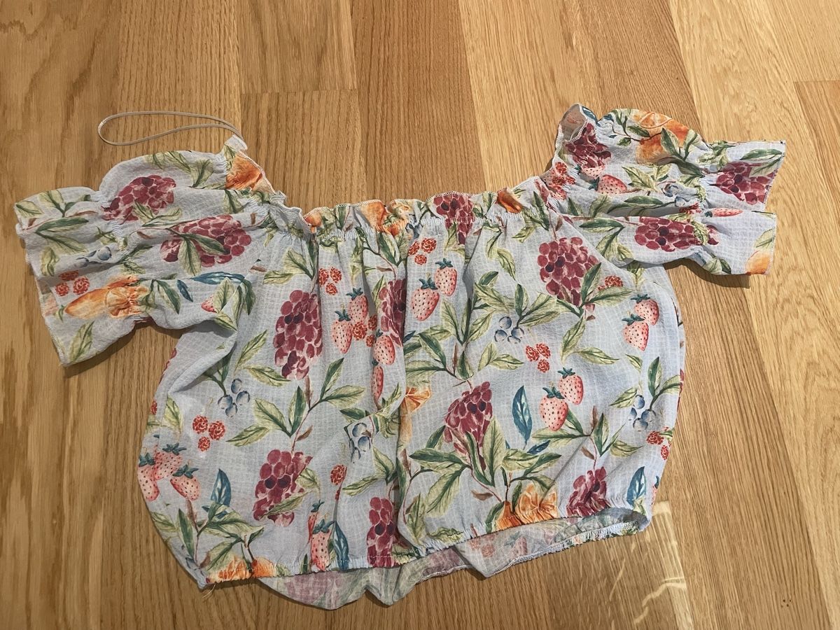 Bershka Top: Bershka Top M blau – Usato da uster venduto da 2017c 1