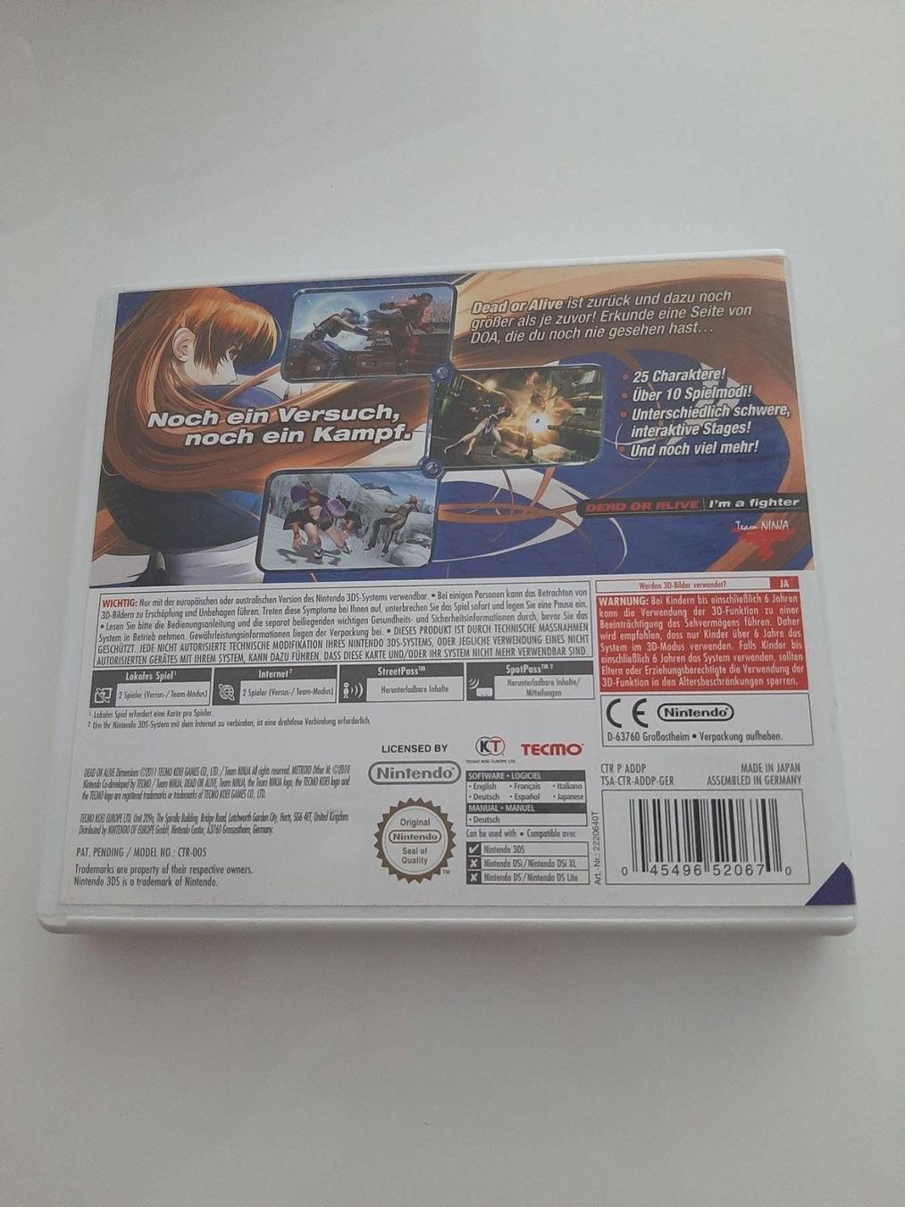 Giochi: Dead or Alive Dimensions – Usato da Köniz venduto da Gamecollect 2