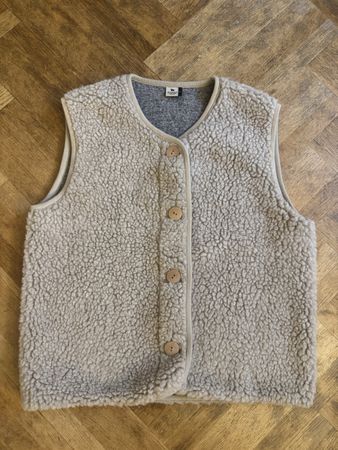 Alwero Weste Wolle beige Grösse S guter Zustand