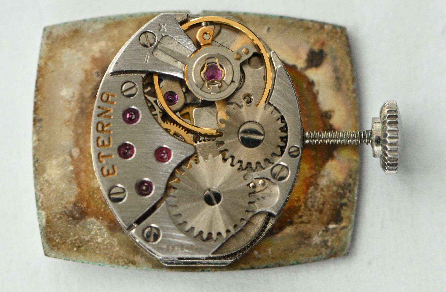 Eterna Orologi: ETERNA Damenuhrwerk (läuft) – Usato da Ehrendingen venduto da nicoro50 1