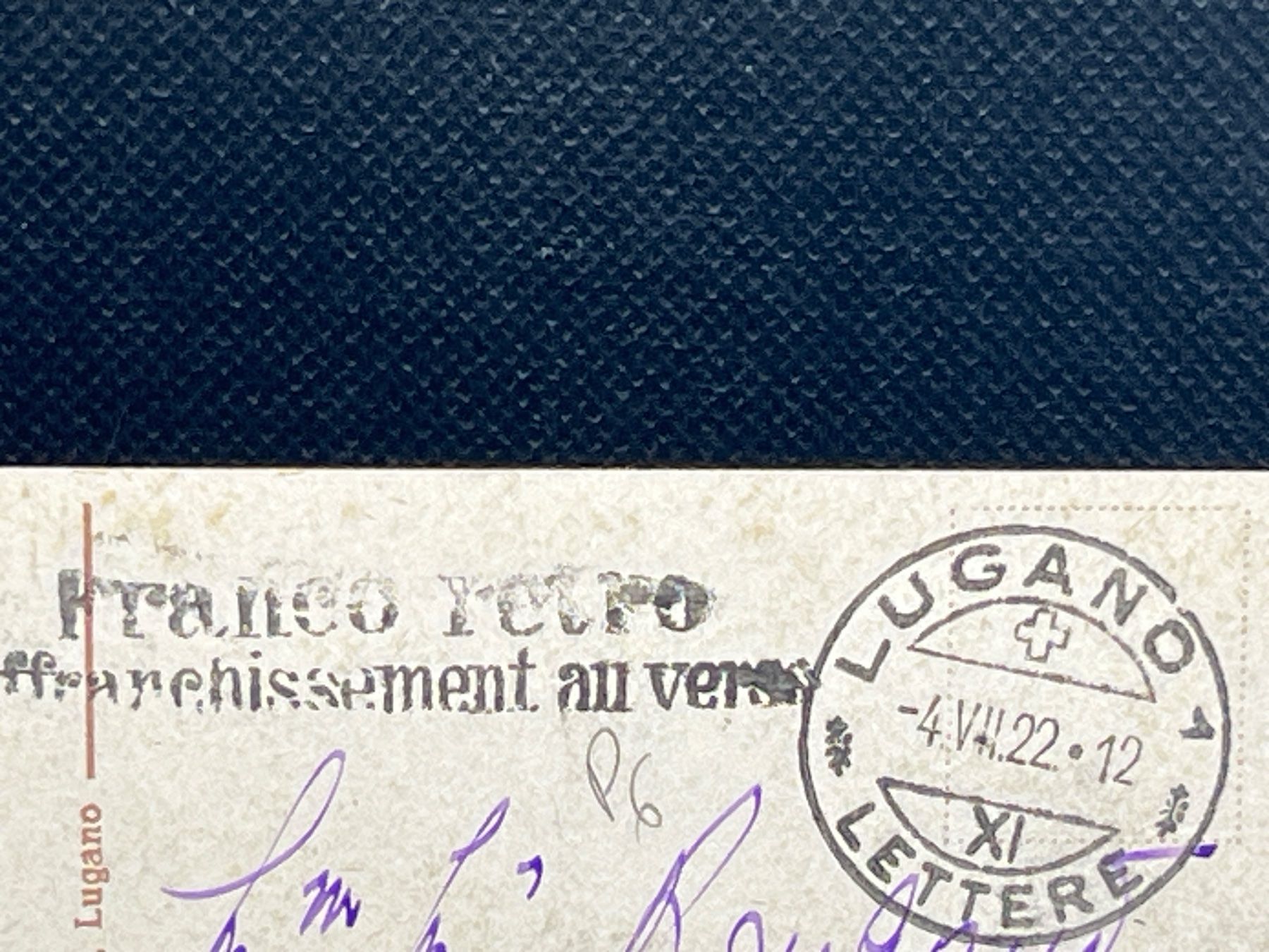 Cartoline postali: Lago di Lugano - Morcote – Usato da Widnau venduto da Brusi9 2
