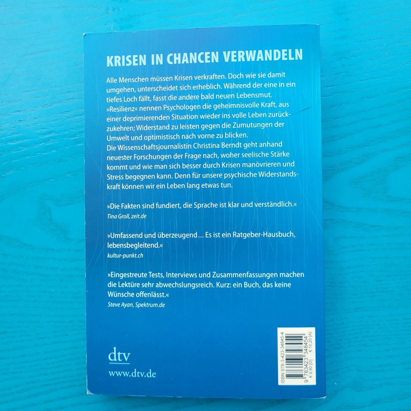 Bücher: Christina Berndt- Resilienz – Gebraucht aus SCHÜBELBACH von CoKaHa 4
