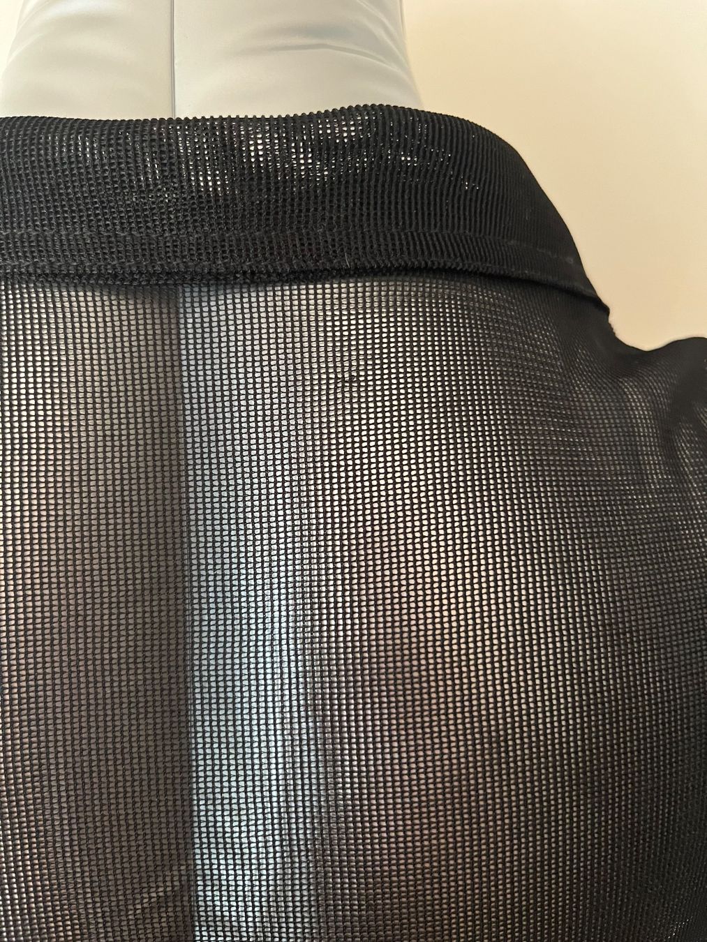Blusen: Transparente Mesh-Bluse schwarz Crop – Gebraucht aus Gümligen von blackberrys 3