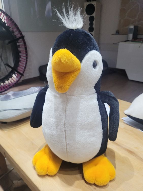 Sunny Toys Plüsch-Pinguin – Knuffiges Kuscheltier Für Kinder, 21 Cm Groß