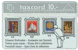 Taxcard P-31 311E (S031.b) Briefmarkenkabinett ungebraucht