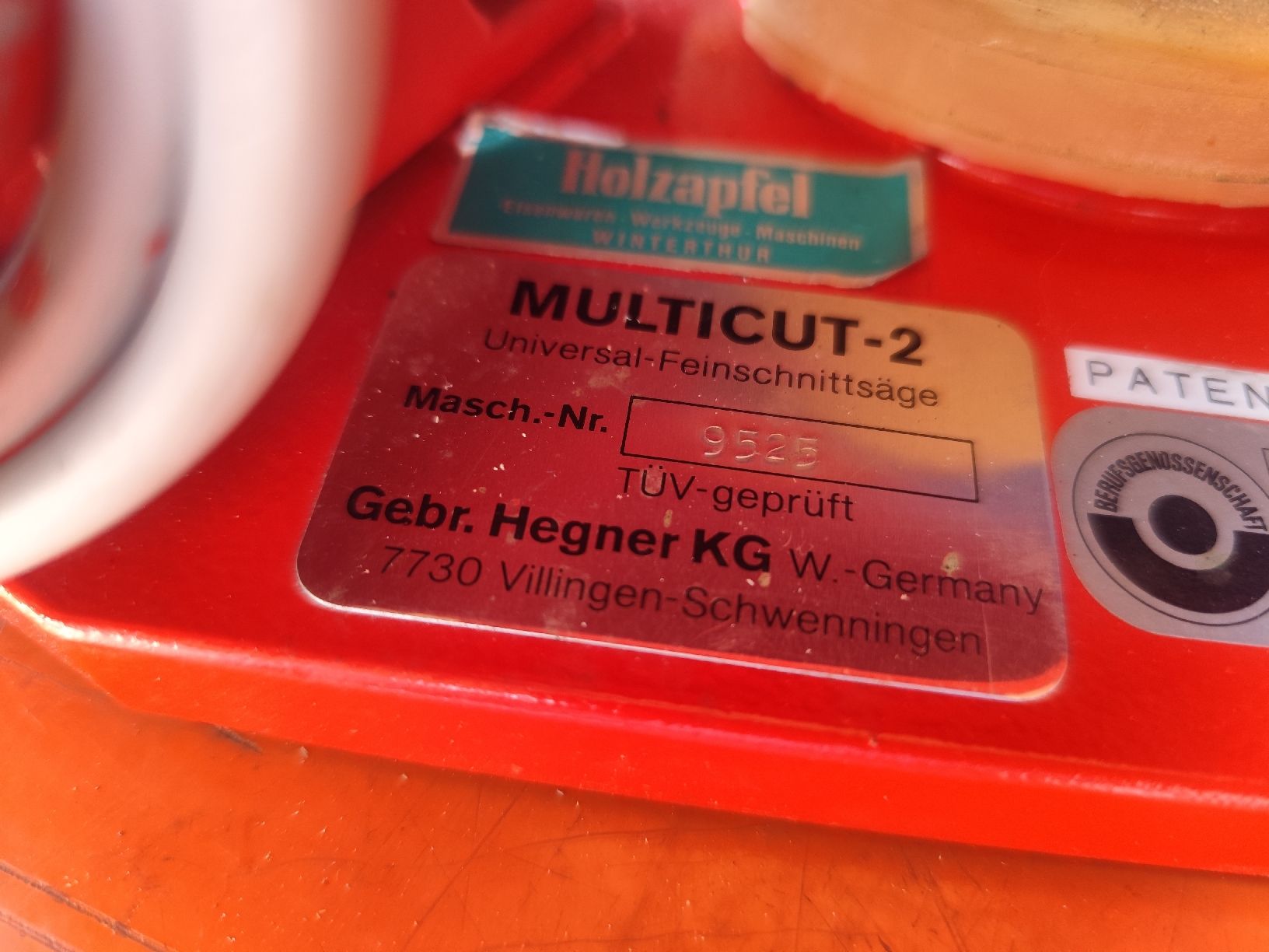 Hegner Seghe: HEGNER Super-Universal-Säge MULTICUT-2 – Usato da Hellbühl venduto da 30R_R30 2