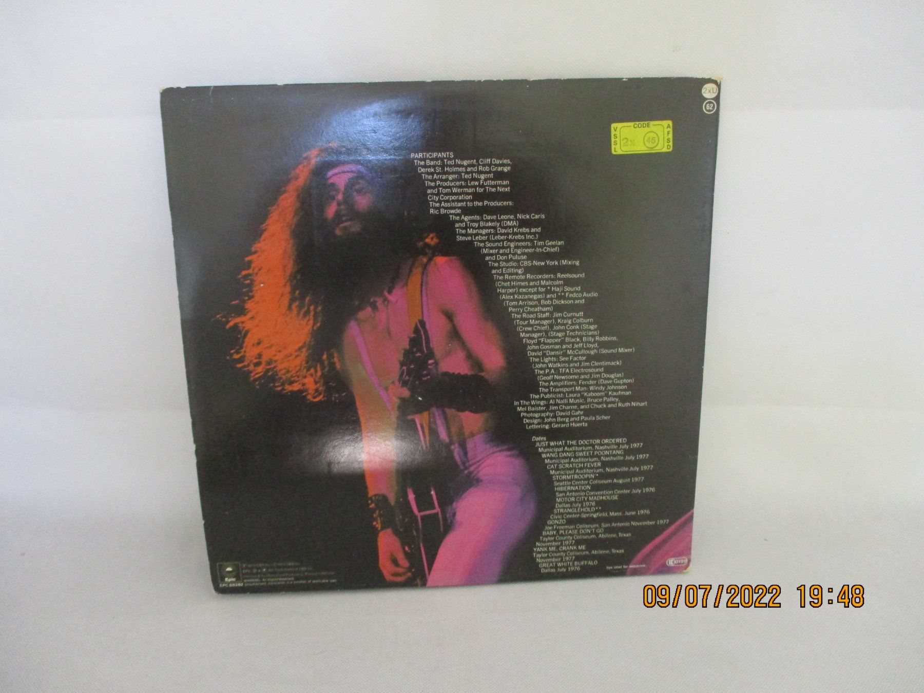 Schallplatten: Ted Nugent – Double Live Gonzo! – Gebraucht aus Liestal von Disc-Point 2