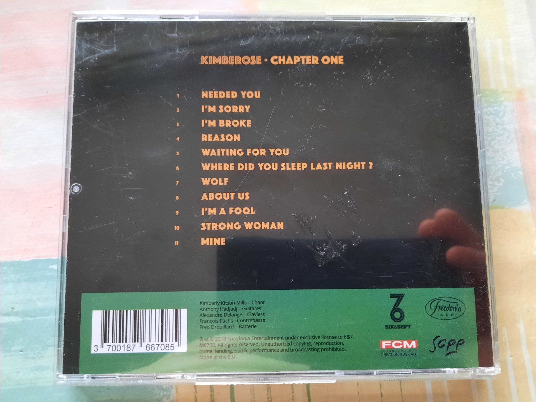 CDs: CD Kimberose - Chapter one (  2018 ) – D'occasion à Pully par bro_n52j 1