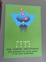 Eidg. Schwing- und Älplerfest Bern 1998 Unikat!