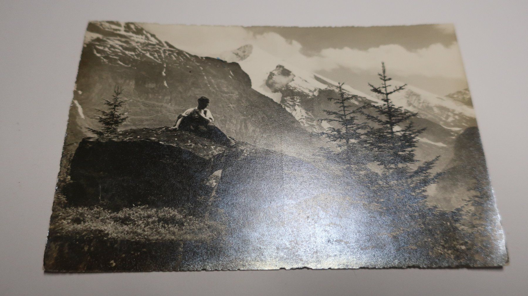 Cartoline postali: Bei Kandersteg Alteis Rinderhorn  1928 – Usato da Cormoret venduto da Pascalll2001 1