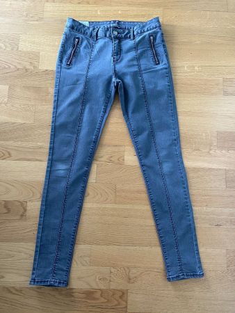 Damen Jean GM38 Grau Elastisch