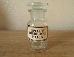 Apothekerglas Apothekerflasche