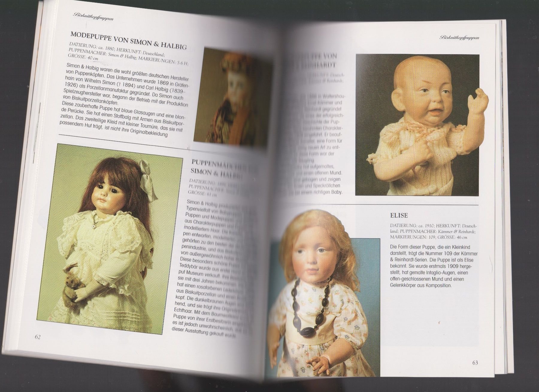 Libri: Buch Puppen - Bestimmungsbuch – Usato da Bex venduto da Canouille 3