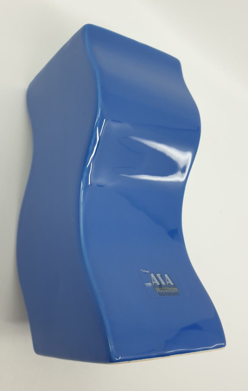 ASA Selection Vasen & Gefässe: Blaue Keramik Vase Asa Selection – Gebraucht aus Emmen von magelan 5