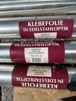 Klebefolie in EdelstahlOptik 
