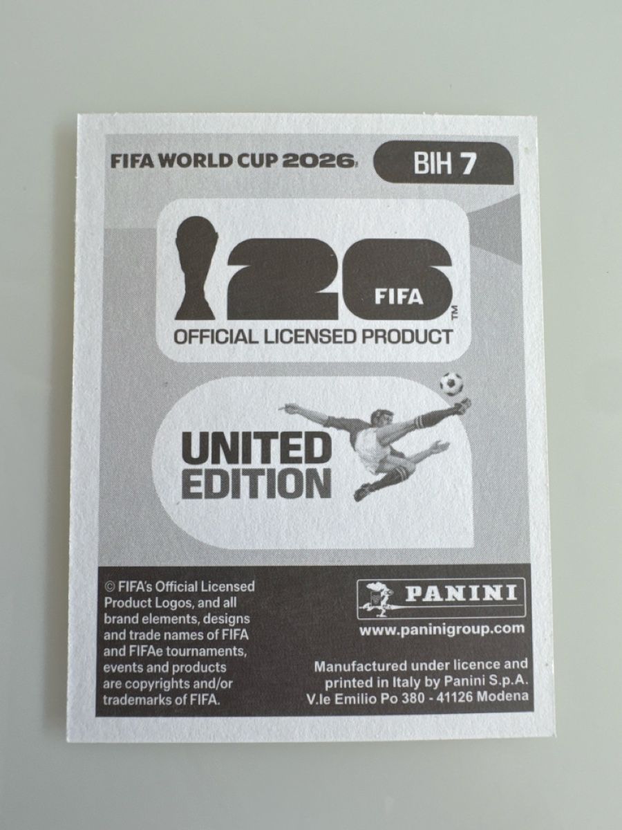Panini Carte collezionabili: Panini 2026 Nikola Katic BIH7 – Nuovo (secondo la descrizione) da Bern venduto da akl_sy9s 1