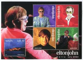 Block "Elton John". Malta