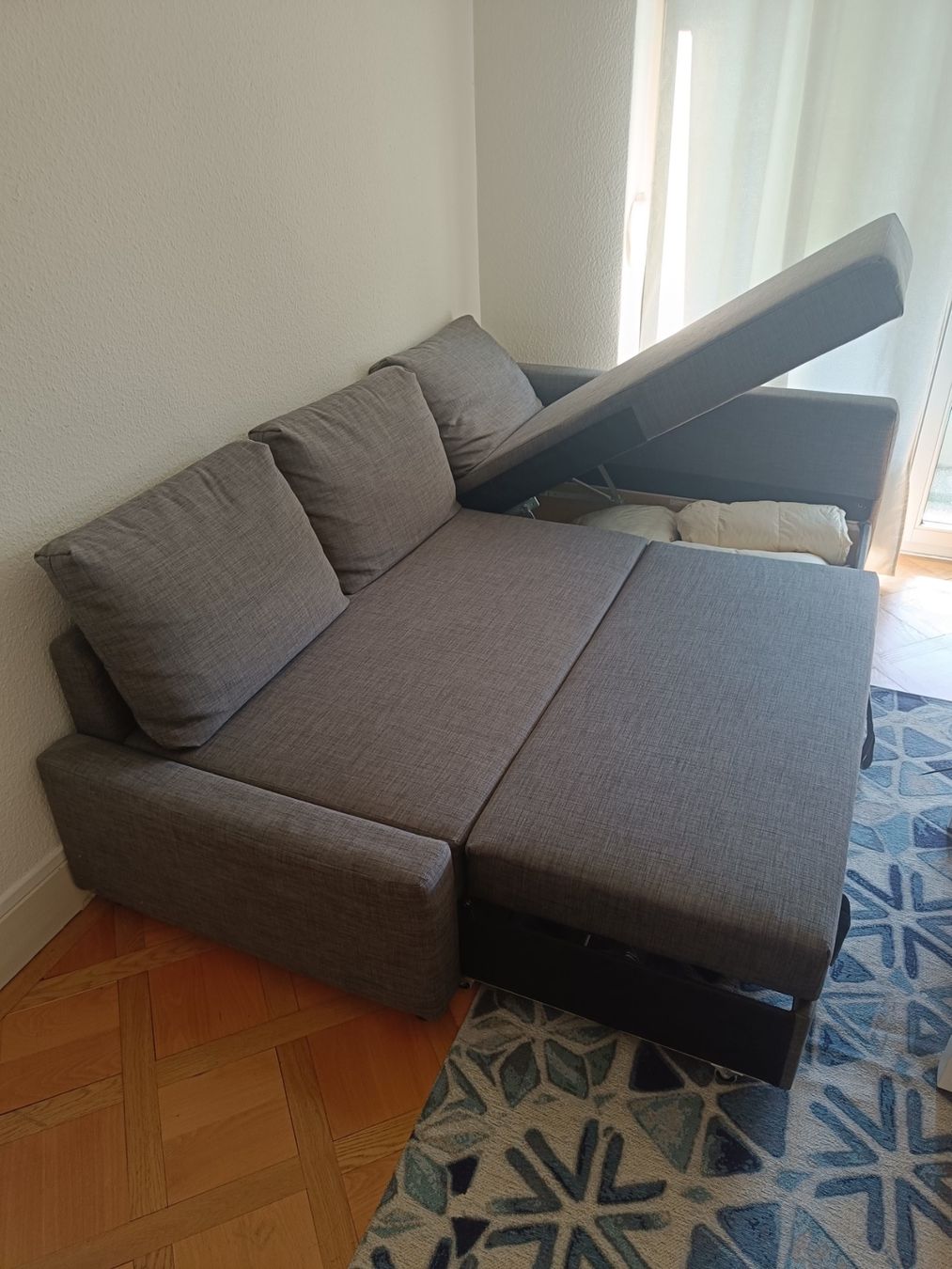 Sofas: Canapé convertible angle+rangement – D'occasion à Genève par sca_j5cs 1