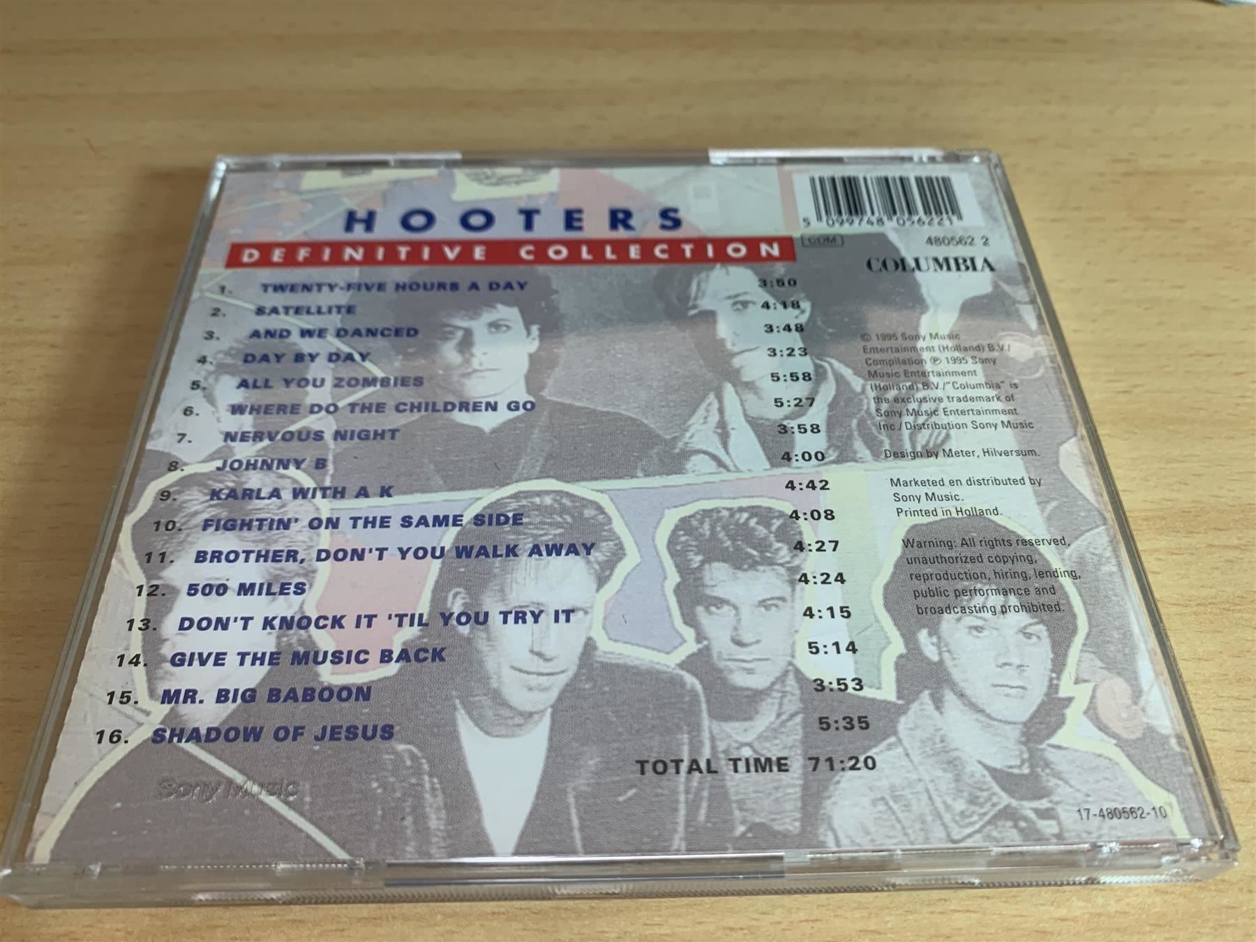 CD: Hooters – Definitive Collection – Usato da Rikon im Tösstal venduto da Alpenmutz 1