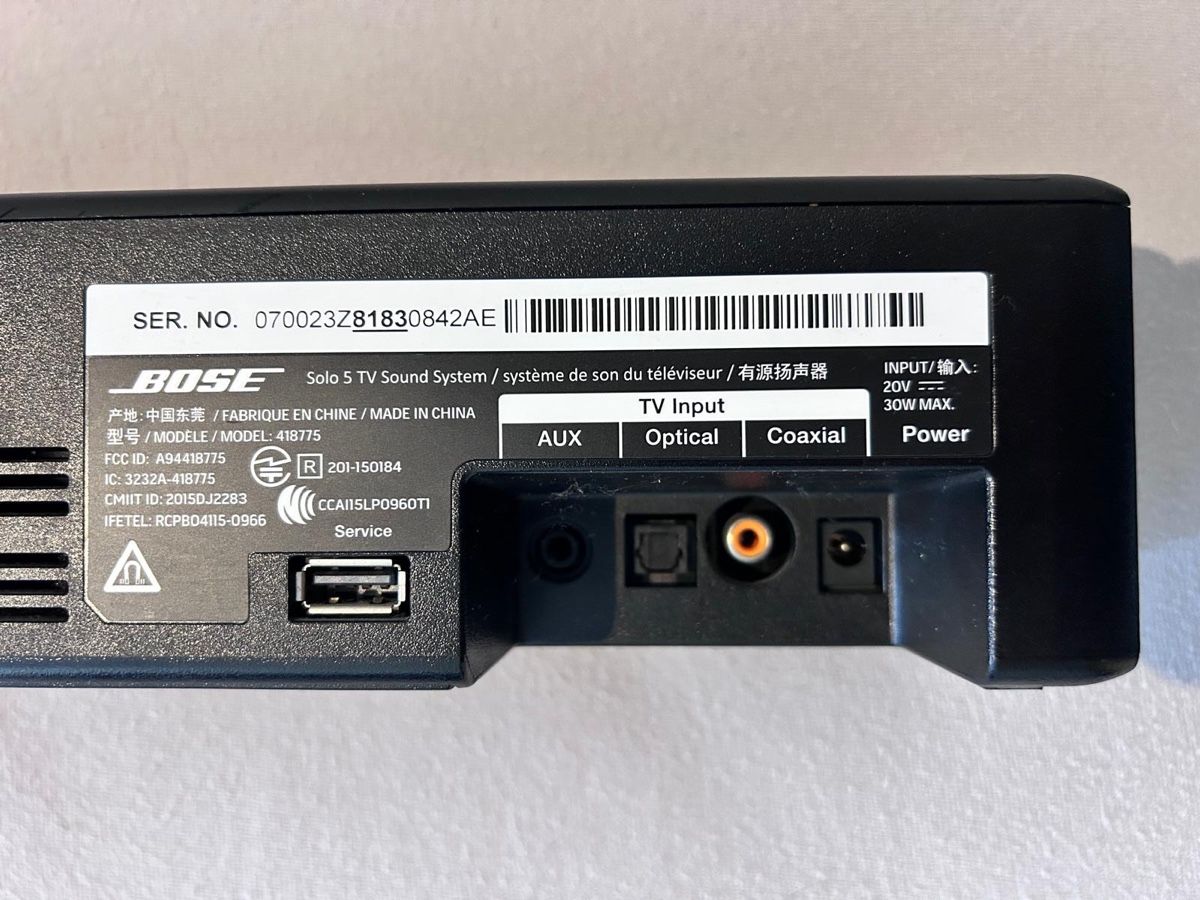 Bose Lautsprecher: Bose Solo 5 Sound System – Gebraucht aus Möhlin von TonyRC 4