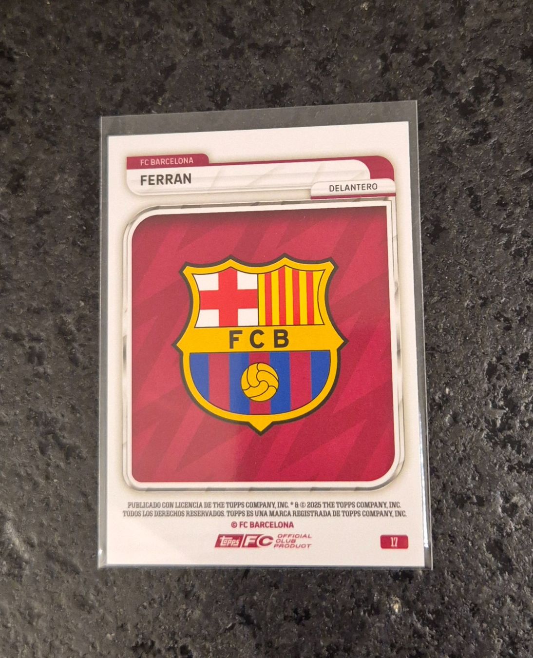 Topps Carte collezionabili: Ferran Torres /150 - Barcelona - Topps – Nuovo (secondo la descrizione) da Burg AG venduto da Danoe 1