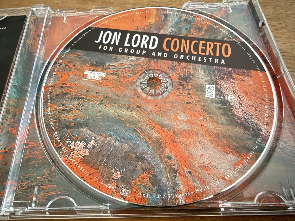 CD: Jon Lord Concerto for Group and Orchestra CD – Usato da Goldach venduto da Messerguru 3