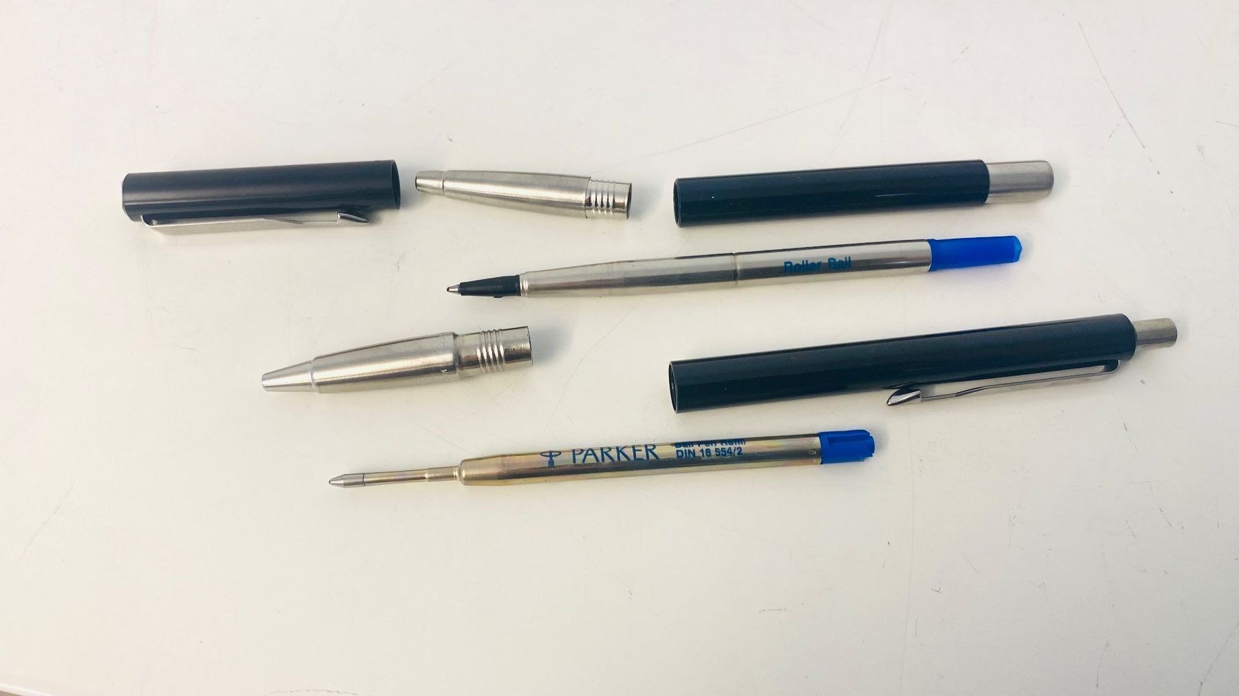 Parker Stylos & Marker: PARKER Vector Standard Black CT 2er Schreibset 1997 – D'occasion à Zürich par Arche_Brockenhaus 5