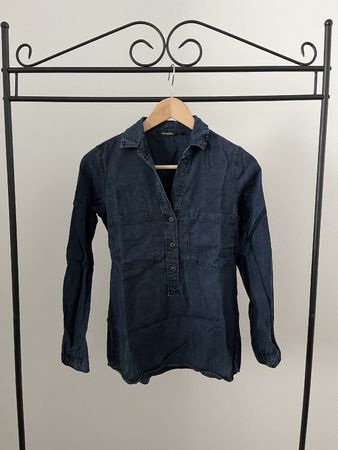 Massimo Dutti Jeansbluse Gr. XS/34