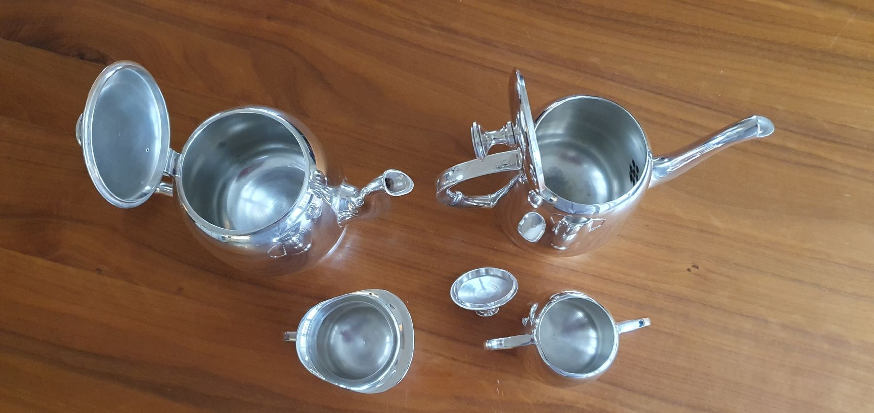 Set di piatti: Tee Kaffee Service versilbert – Usato da Binningen venduto da firekids 2