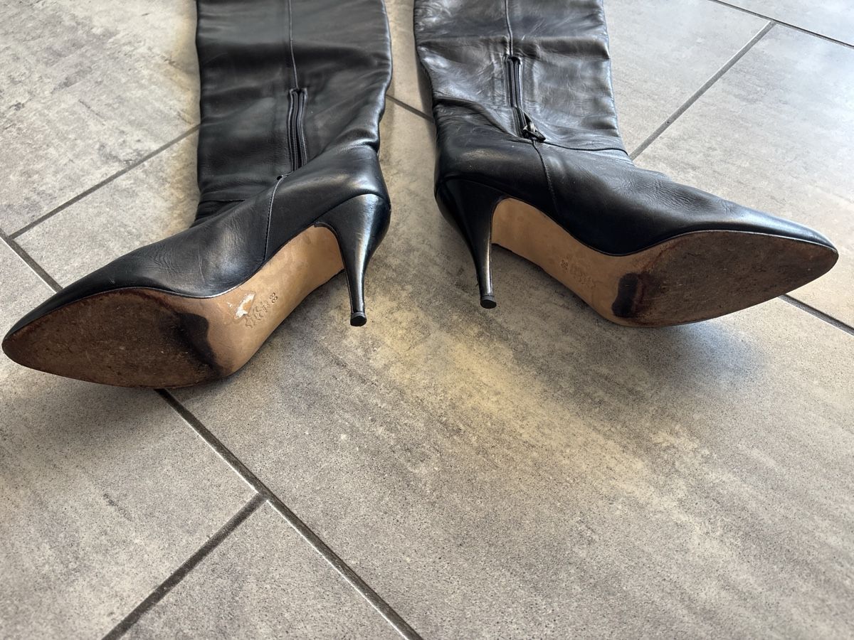 Walder Scarpe da donna: Overknee-Stiefel echt Leder Marke WALDER – Usato da Unterengstringen venduto da hab_dyp5 5
