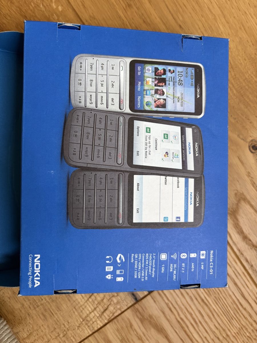 Nokia Portables: Nokia C3 OVP & komplett  – Neuf (Voir description) à Jonen par YoKoDesign 3