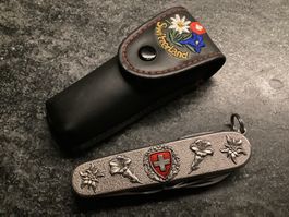 Victorinox Metallschalen Sackmesser "SWISS FLOWER“ Neu/Etui