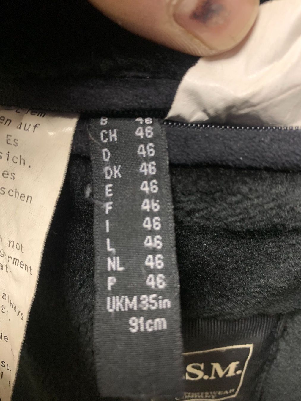 Giacche: HerrenJacke B.S.M grösse ch 46 – Usato da Thun venduto da jeff070 4