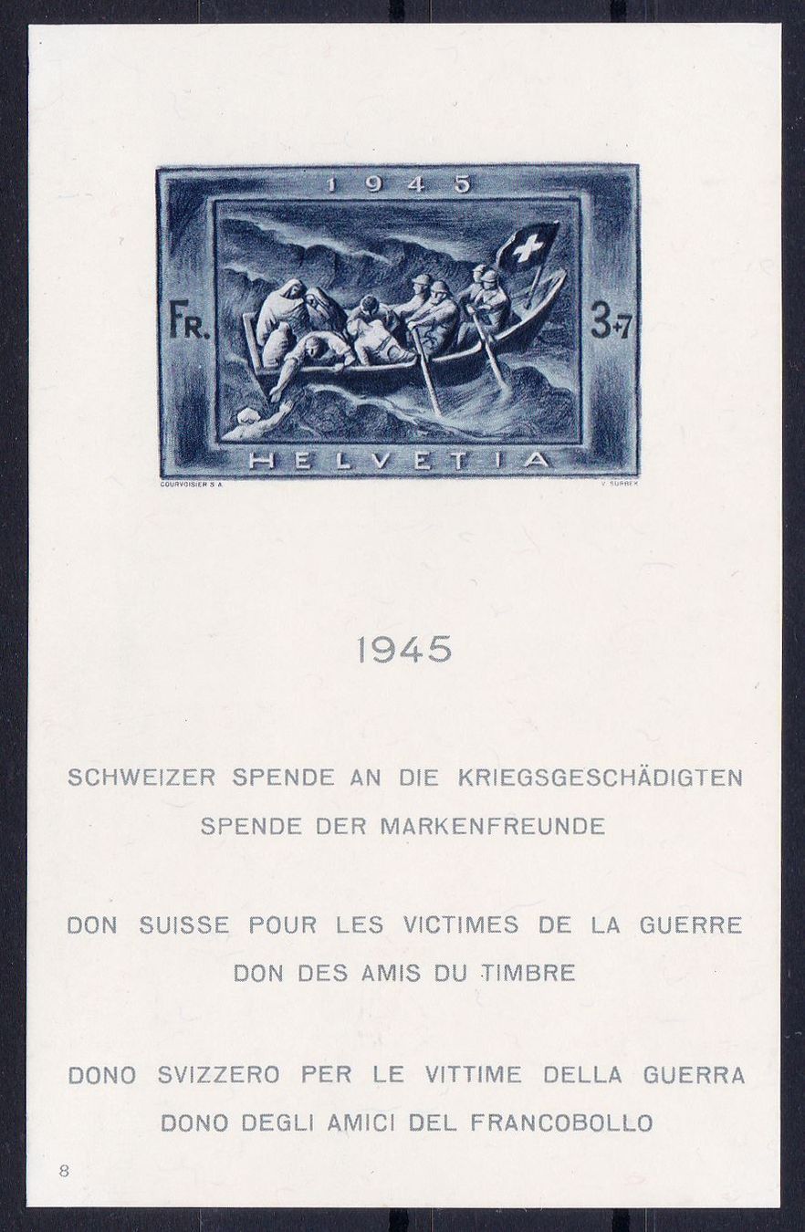 Tous les timbres: W21 Spendeblock postfrisch SBK 200.- – D'occasion à Wenslingen par riger11
