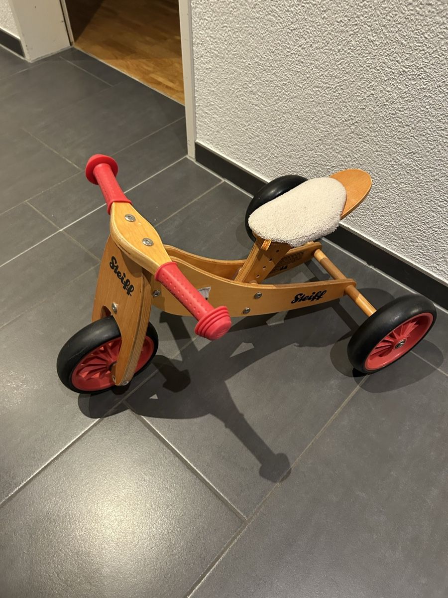 Steiff Fahrzeuge für Kinder: Steiff Dreirad/ Laufrad  – Gebraucht aus Rupperswil von Isana2