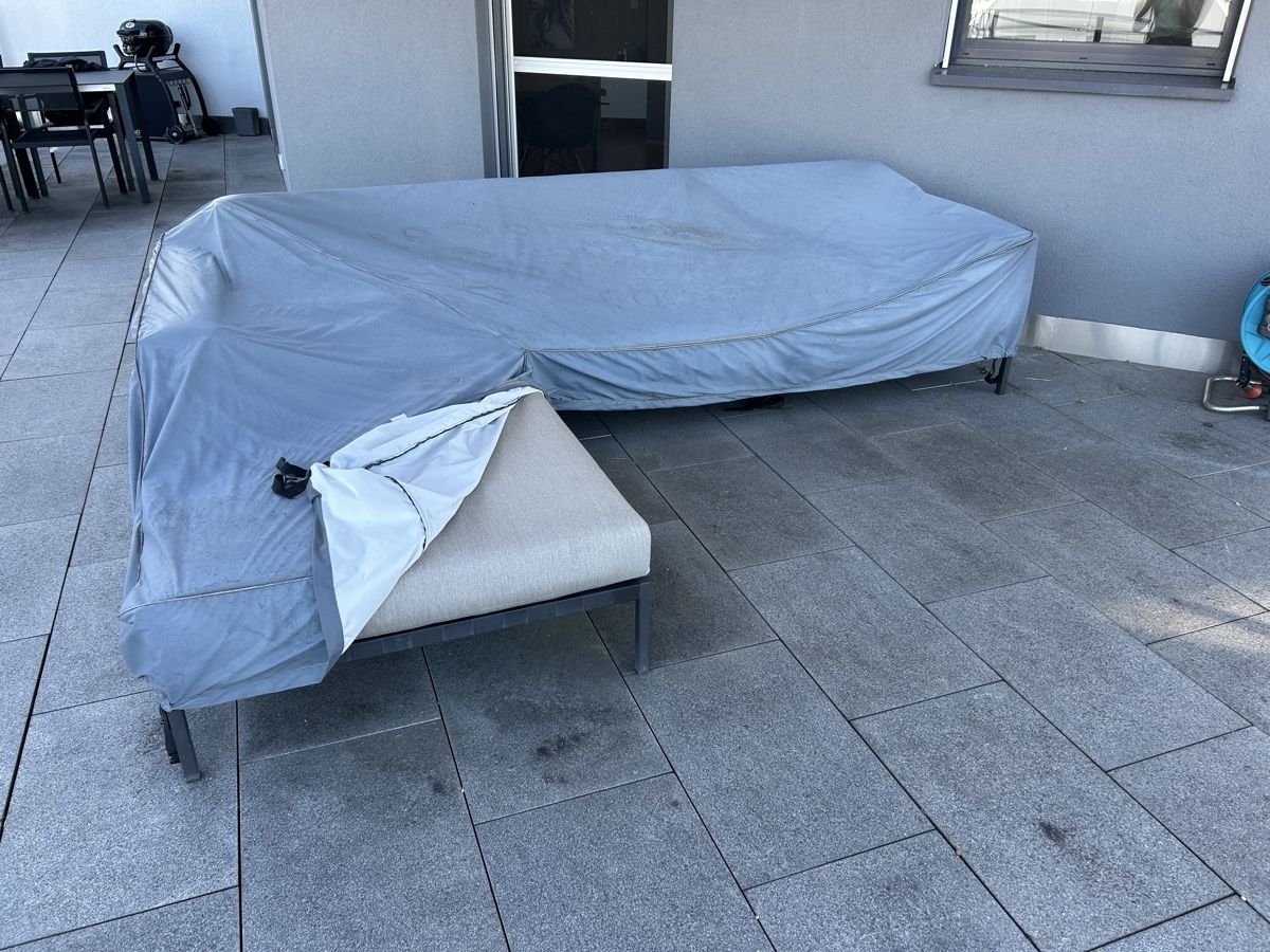 Divani: Ecksofa Outdoor grau, guter Zustand – Nuovo (secondo la descrizione) da Freienbach venduto da LisaK86 4