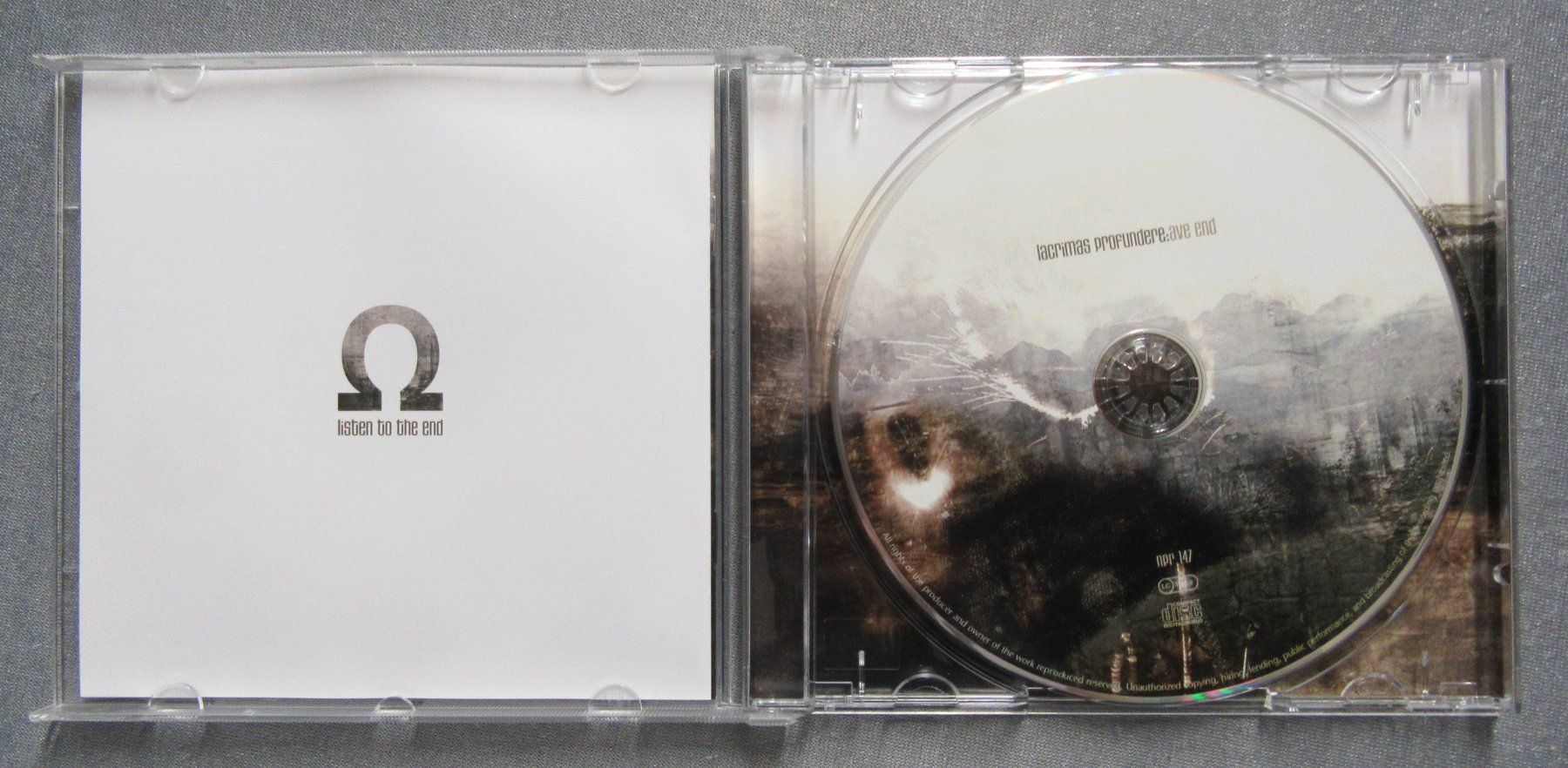 CD: lacrimas profundere - ave end - CD ab CHF 2.00 – Usato da Auenstein venduto da Padabimbim 2
