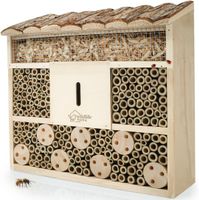 Bienenhotel Insektenhotel Rindendac Rindendach Bienen