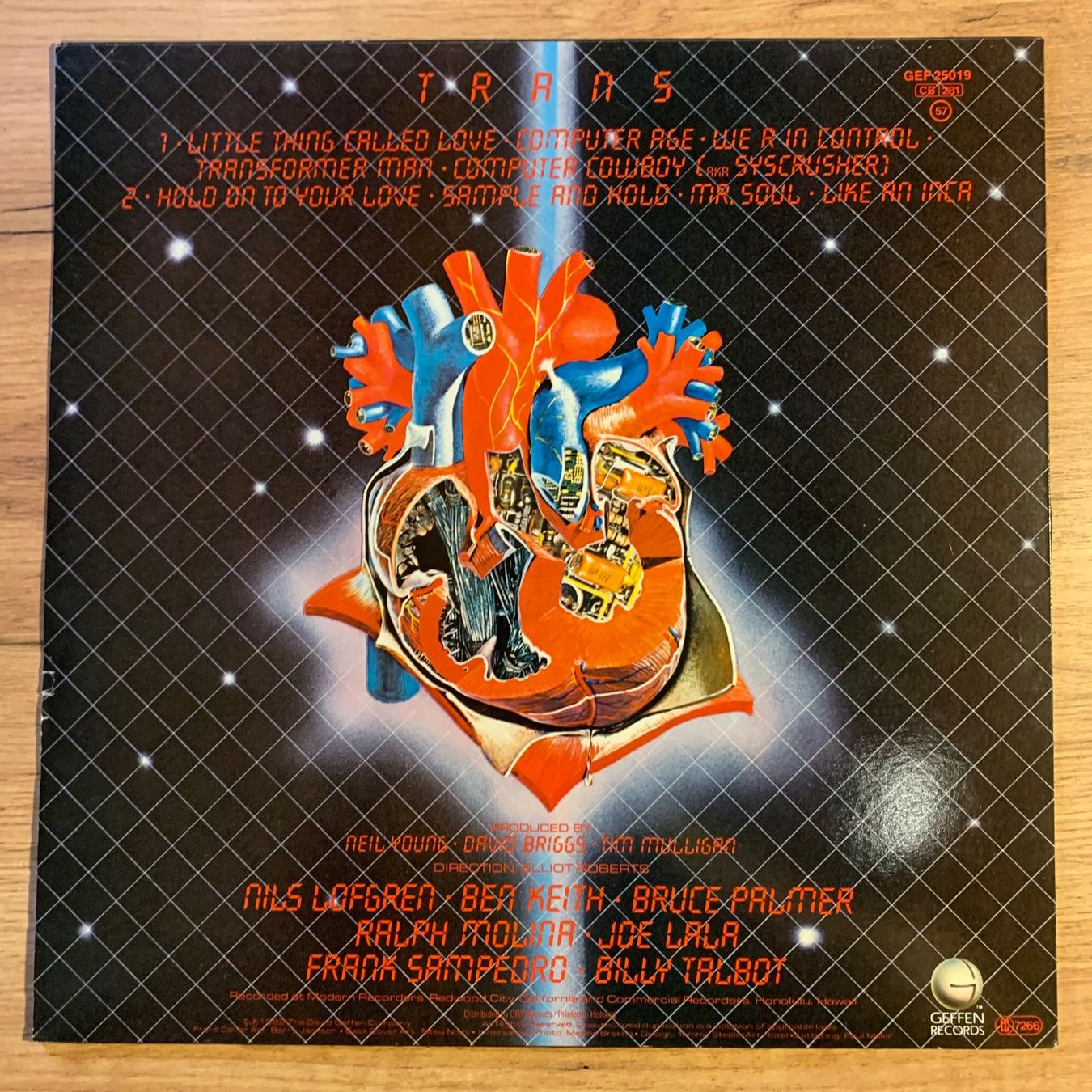 Dischi in vinile: NEIL YOUNG - TRANS...OG EU 1982...VG+/VG+ – Usato da Gals venduto da Diskopatshop 1