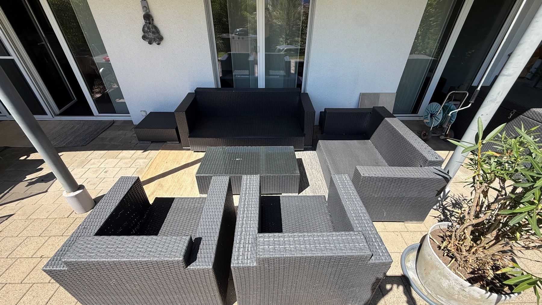 Viplounge Sofas: Rattanlook Garten-Lounge 7-teilig – D'occasion à Wiesendangen par arena007 8