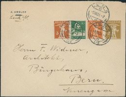 1921 - Privatganzsache - Brief - Tellknabe - Tellbrustbild