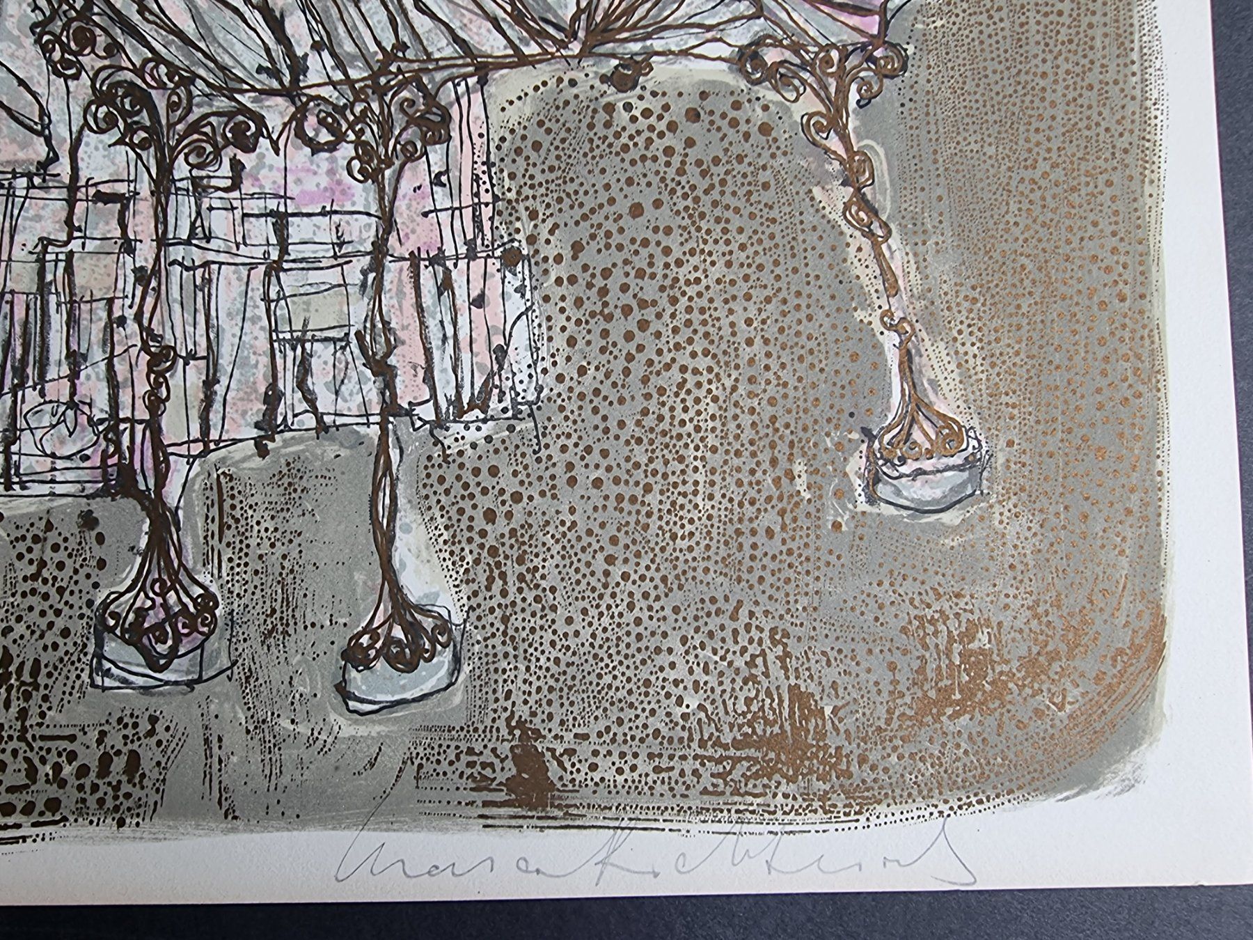 Grafica & Litografie: MARCO RICHTERICH LITHOGRAPHIE  SIGNIERT – Usato da Gersau venduto da kunst-online 2